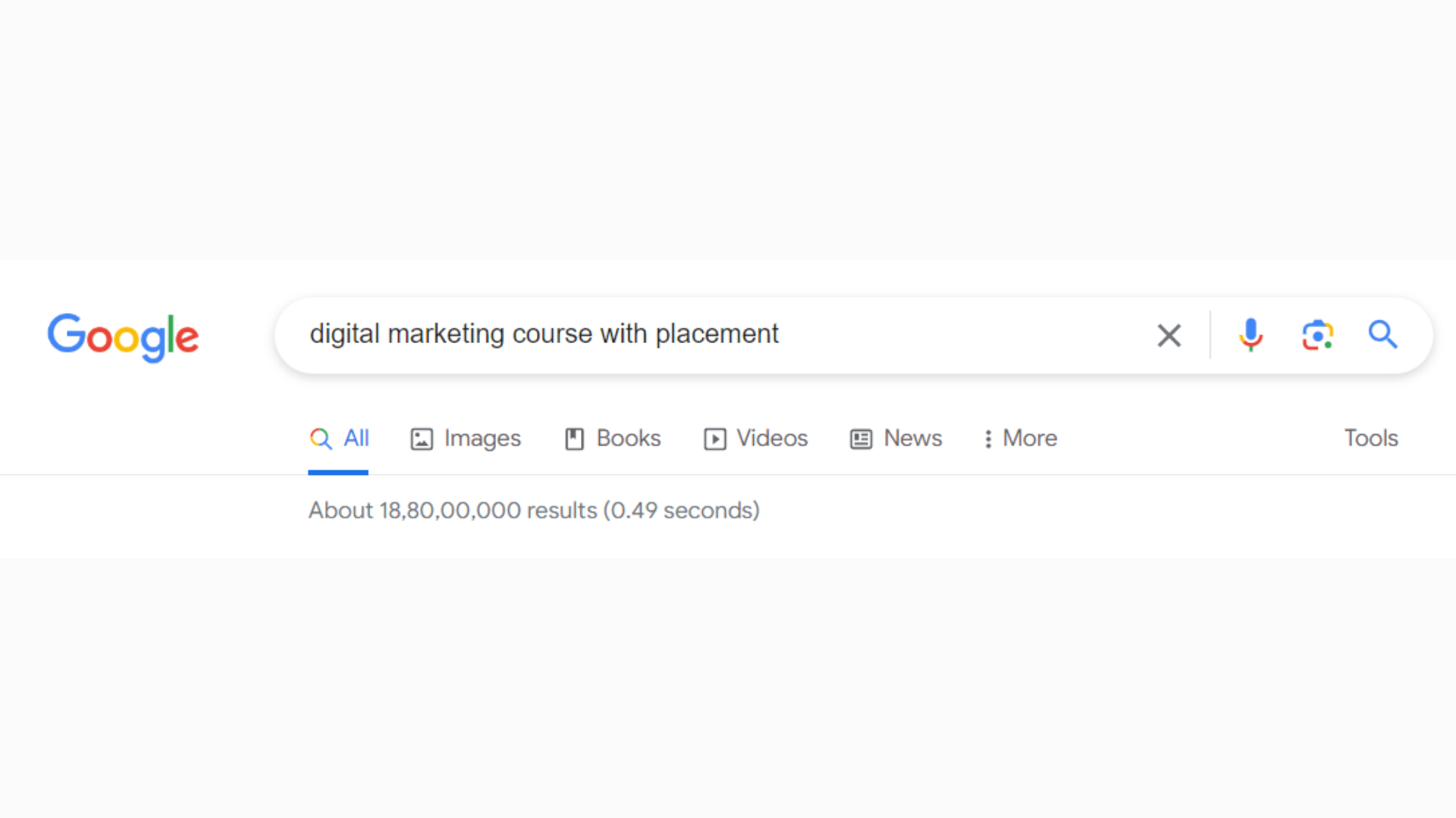 Google query search