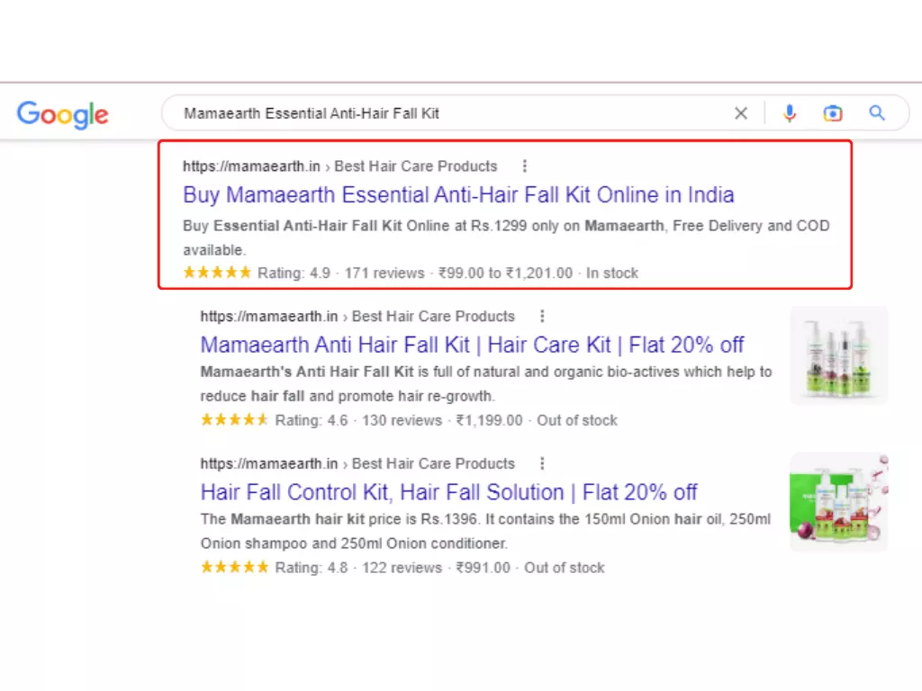 Navigational Keyword Intent for Mamaearth Navigational Keyword Intent for Mamaearth